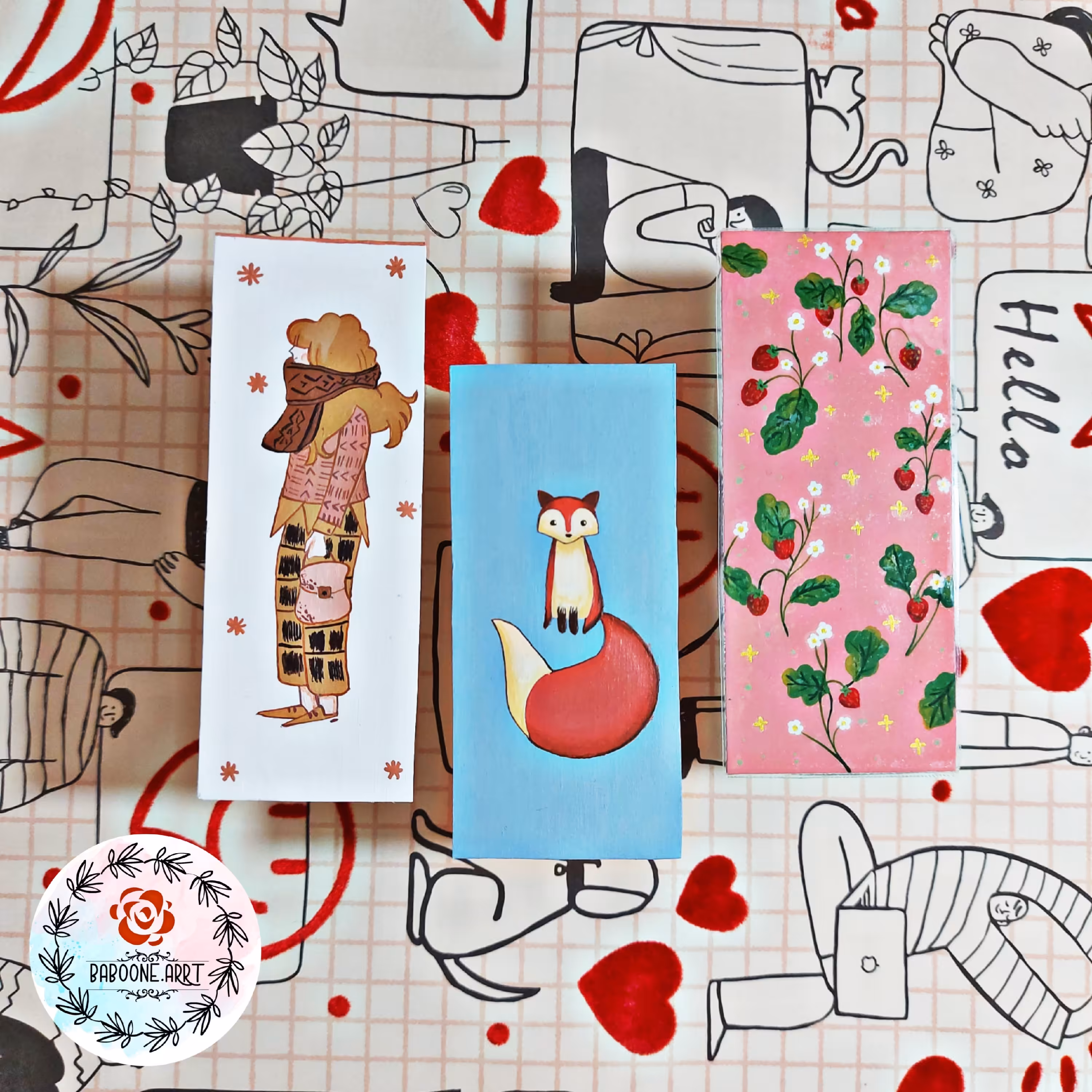 نشانگرکتاب رنگی رنگی