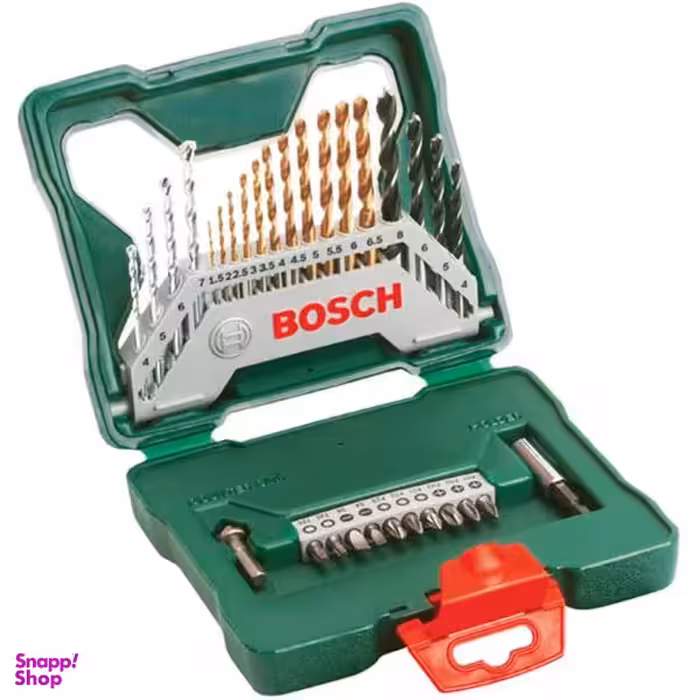مجموعه 30 عددی سری پیچ گوشتی و مته بوش (Bosch) مدل 2607019324