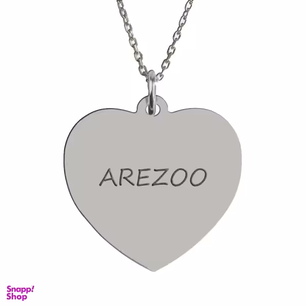 گردنبند نقره زنانه طرح آرزو کد 01