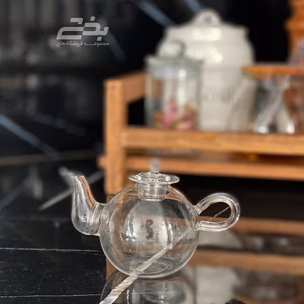 قوری زعفران پیرکس ساده