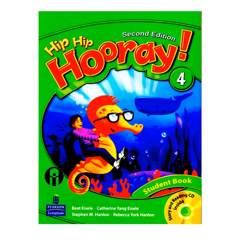 کتاب Hip Hip Hooray 4 اثر جمعی از نویسندگان انتشارات الوندپویان