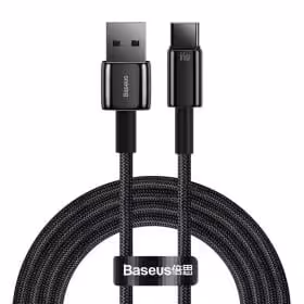 خرید کابل تبدیل USB به Type-C باسئوس، قیمت مصوب و مشخصات کابل تبدیل USB به Type-C باسئوس