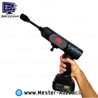 کارواش شارژی گریتک مشکی دو باتری 68 ولت مدل GTCM6802 صنعتی خانگی