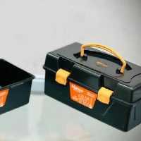 جعبه ابزار لوازم خودرو دو قفله و دو طبقه (manoo)