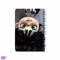 دفترچه یادداشت بامبیلیپ مدل چوبی طرح دختر شیطون کد 3000097