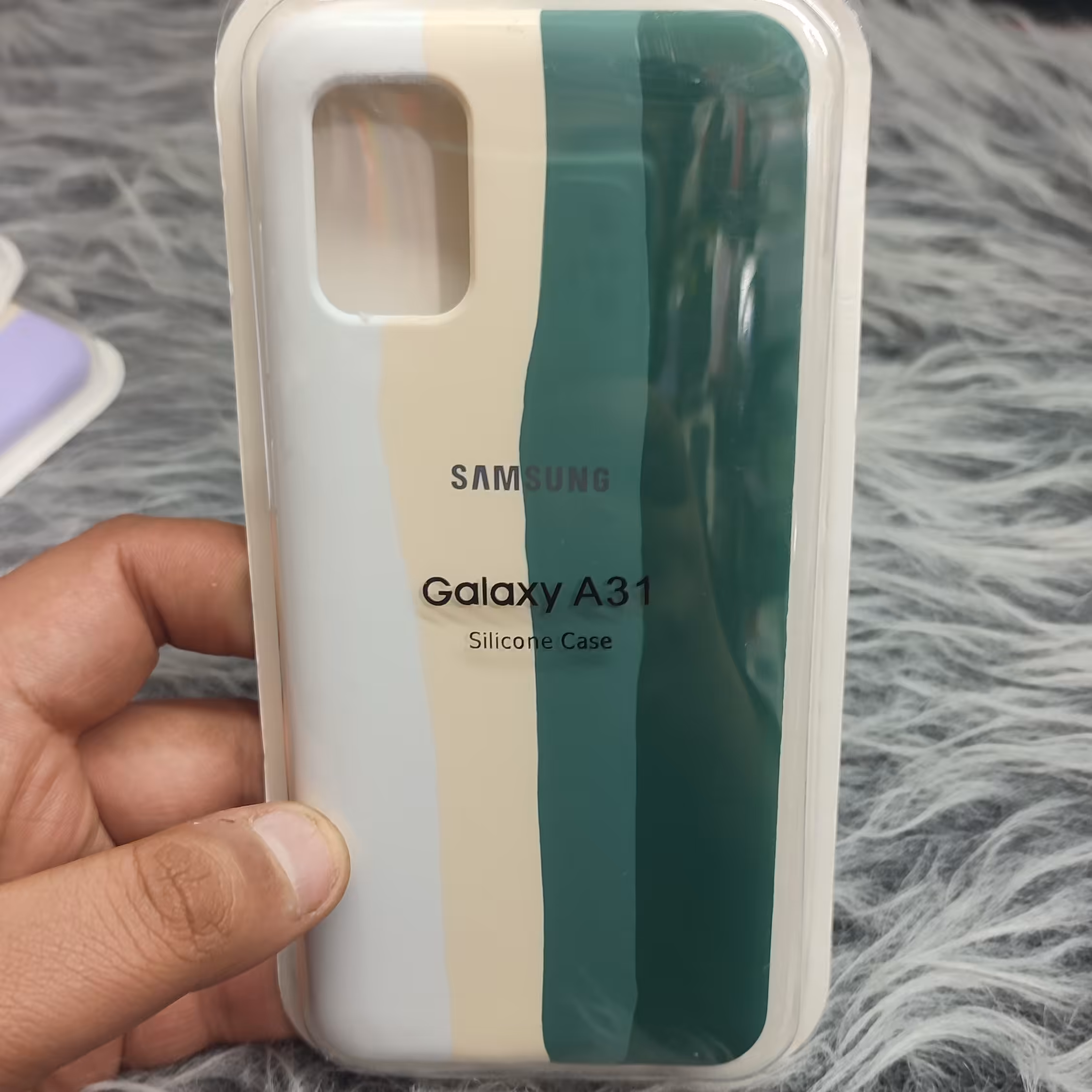 سیلیکونی آبرنگی SAMSUNG A31  سه