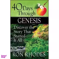 کتاب 40 Days Through Genesis اثر Ron Rhodes انتشارات Harvest House Publishers