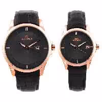 ست ساعت مچی عقربه ای زنانه و مردانه- الگانس -مدل WS-73