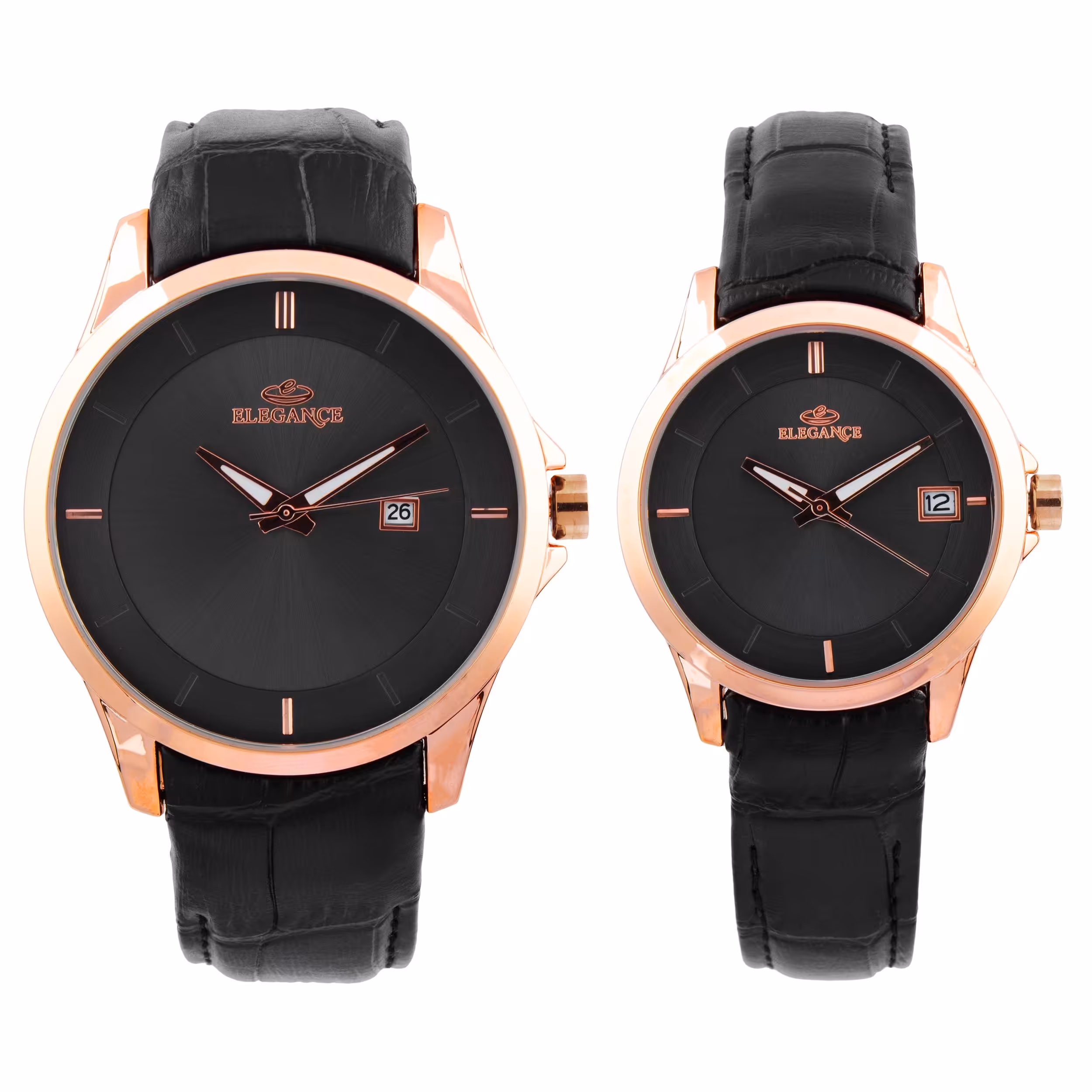 ست ساعت مچی عقربه ای زنانه و مردانه- الگانس -مدل WS-73