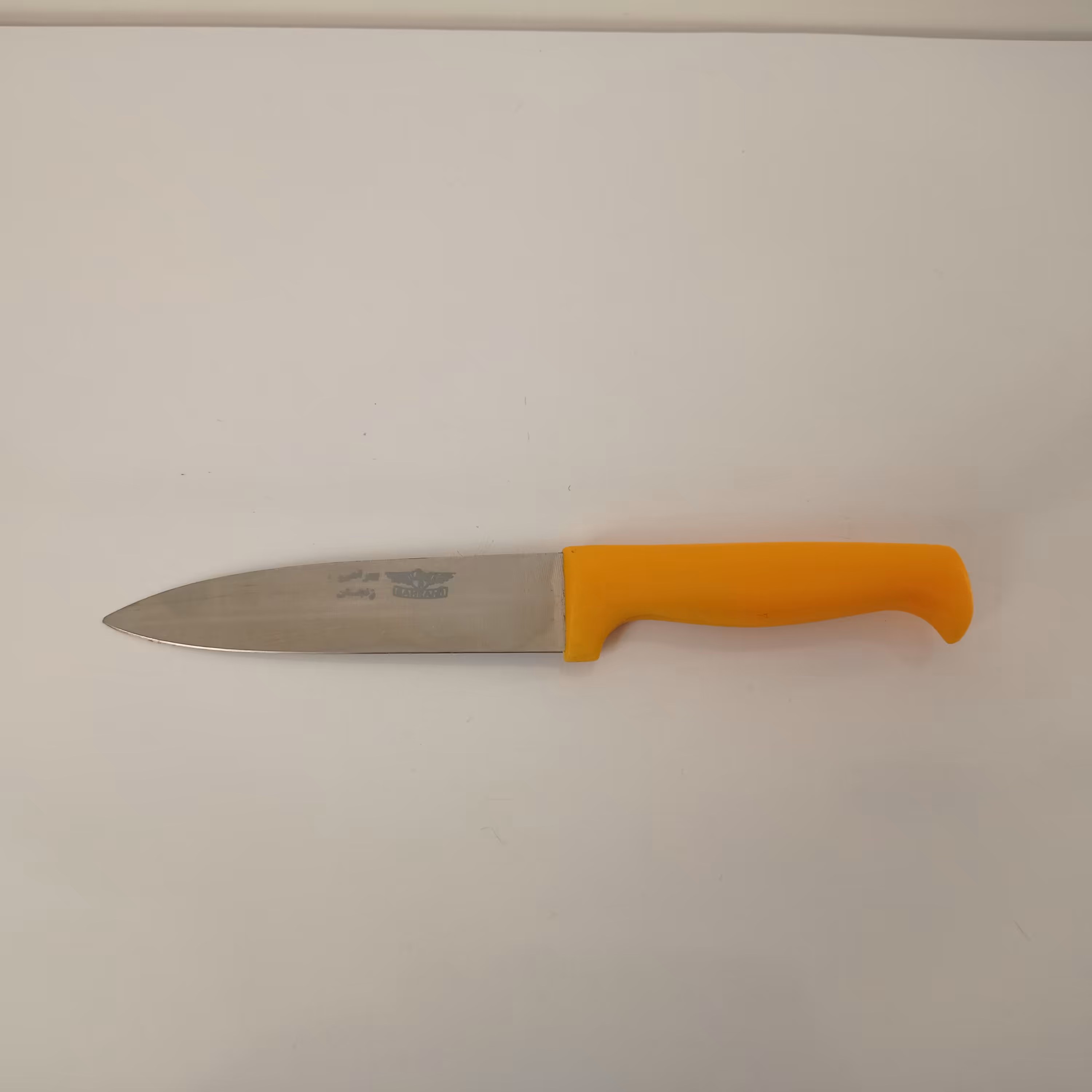 چاقوی آشپزخانه فولاد استیل دسته پلاستیکی سایز دو  بهرامی