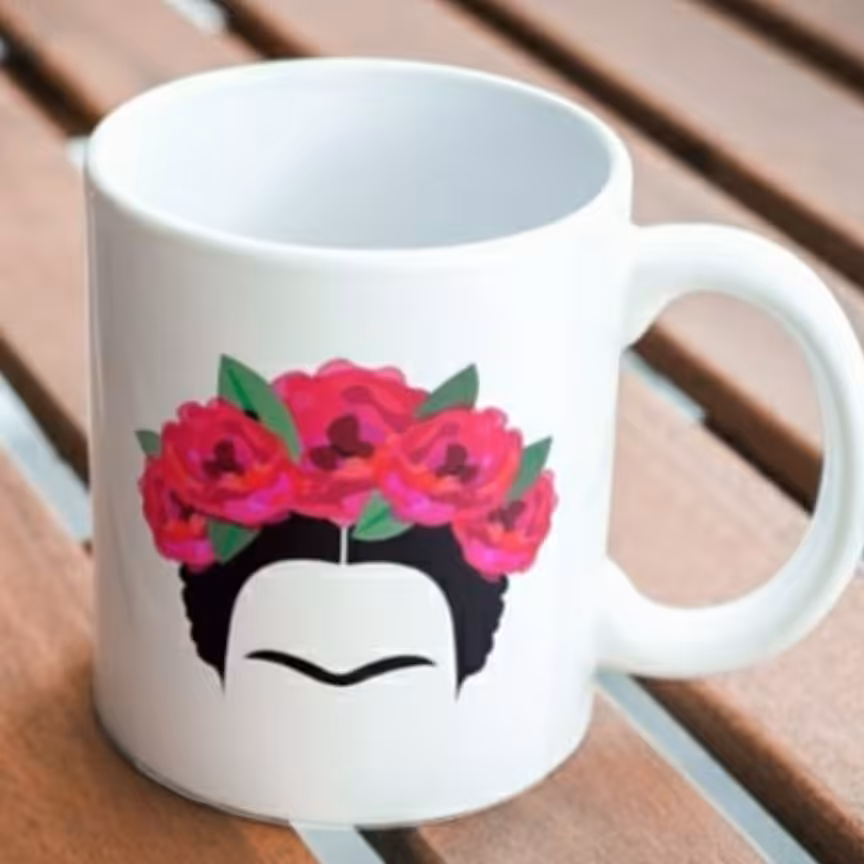 ماگ سرامیکی طرح دختر کد889