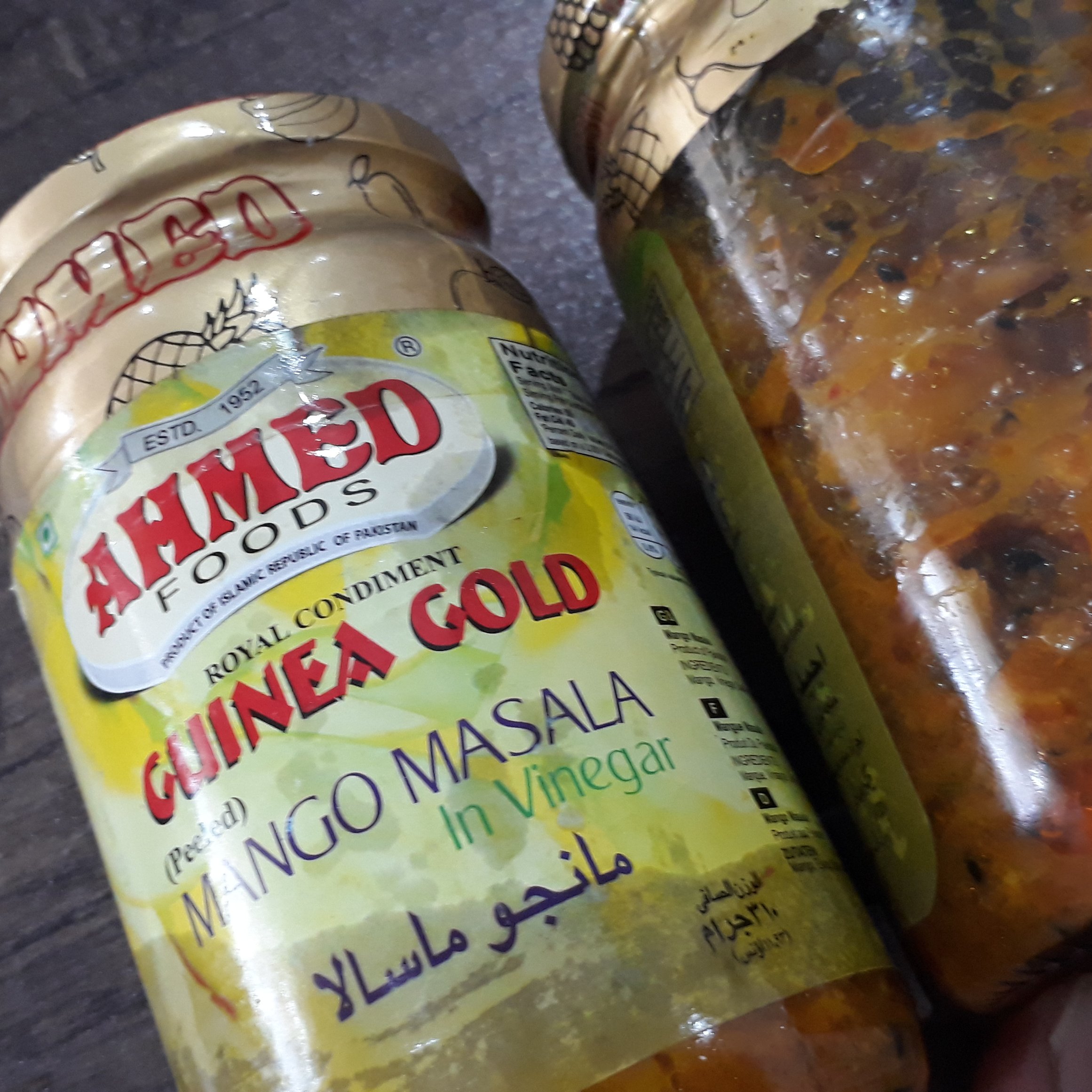 ترشی شیشه انبه اصل