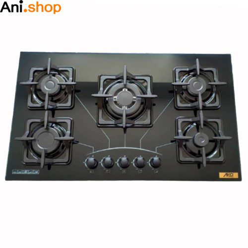 اجاق گاز تو کار شیشه مربع کد 108