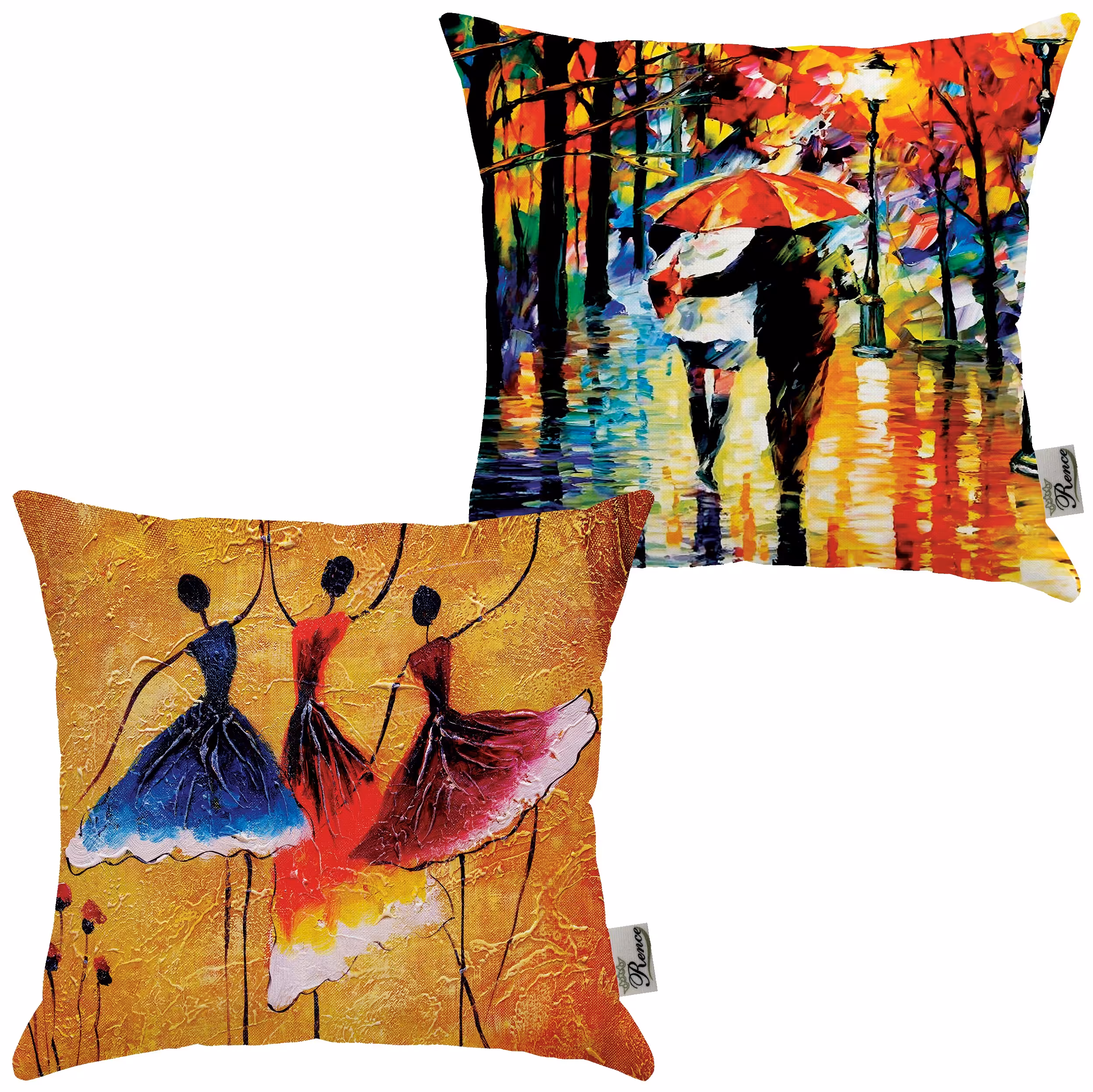 کاور کوسن مخصوص مبل صندلی راحتی نشیمن جفتی سایز 43 در 43 مدل C21-34-41 شرکت رنس