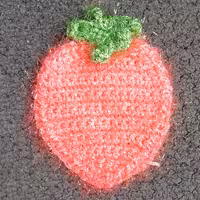 اسکاج طرح توت فرنگی یک لایه