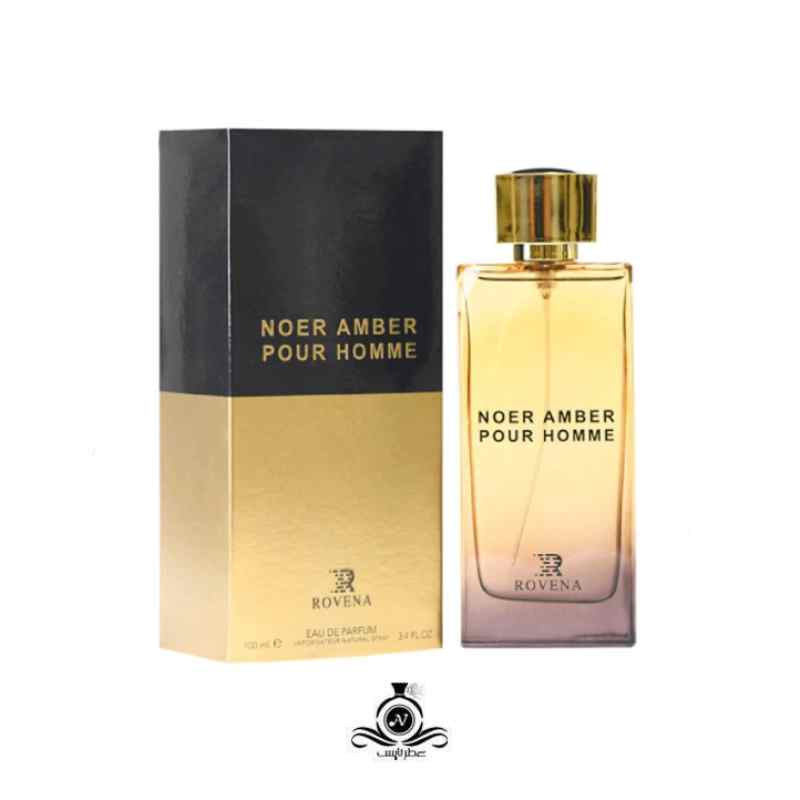 ادکلن مردانه نویر آمبر روونا ROVENA NOER AMBER POUR HOMME