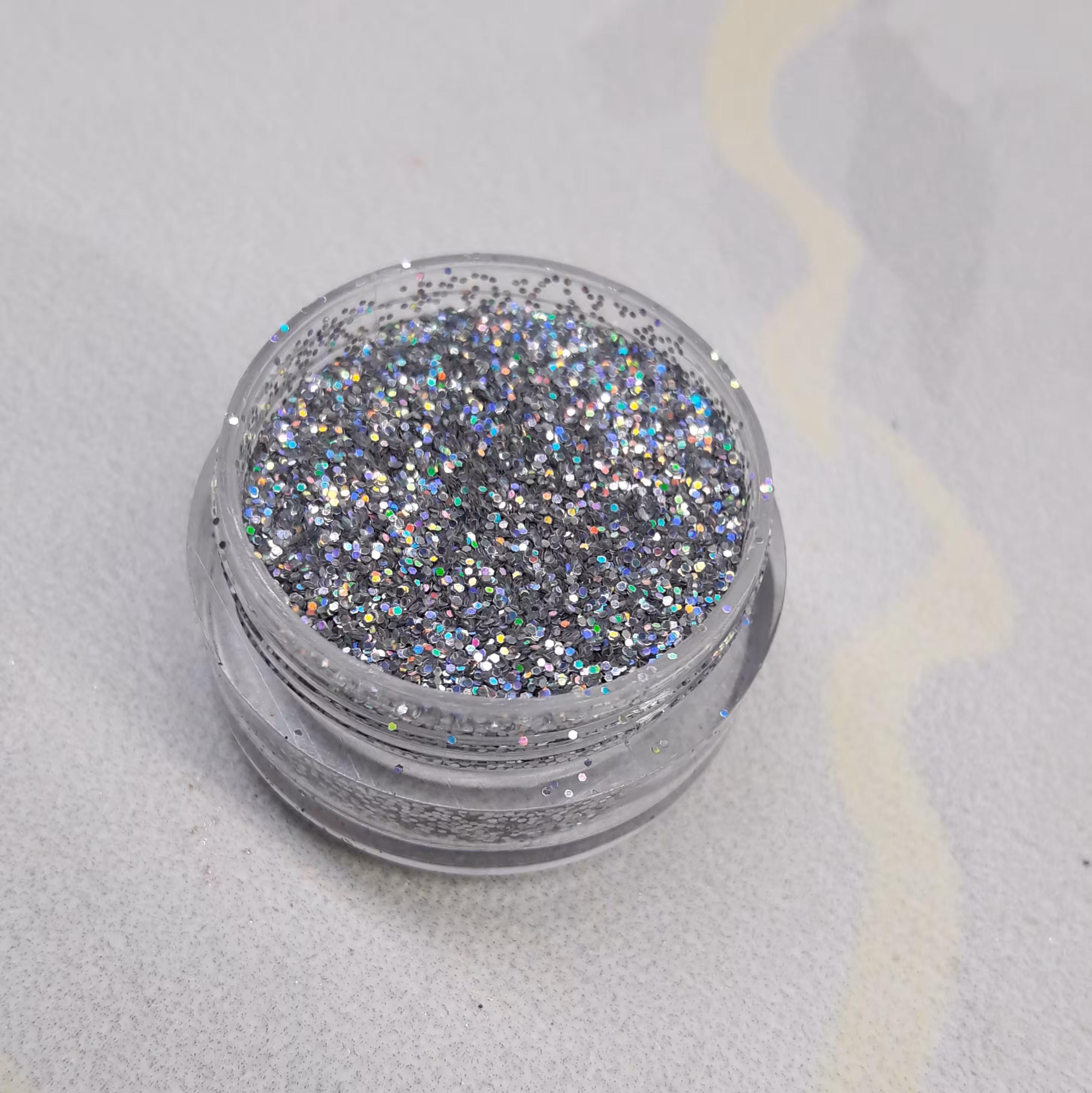 اکلیل ریز نقره ای هفت رنگ