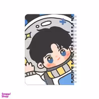 دفترچه یادداشت بامبیلیپ مدل چوبی طرح پسر کهکشانی کد 5742161