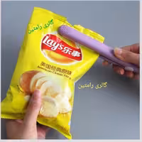 دوخت پلاست برقی خانگی اتو پرس دستگاه پرس و پلمپ پلاستیک   