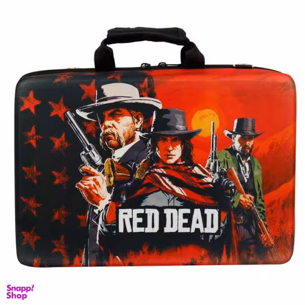 کیف حمل کنسول بازی پلی استیشن 5 مدل Red Dead Redemption کد ۰۰۲