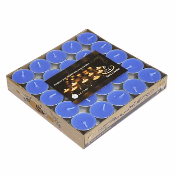 شمع وارمر آبی