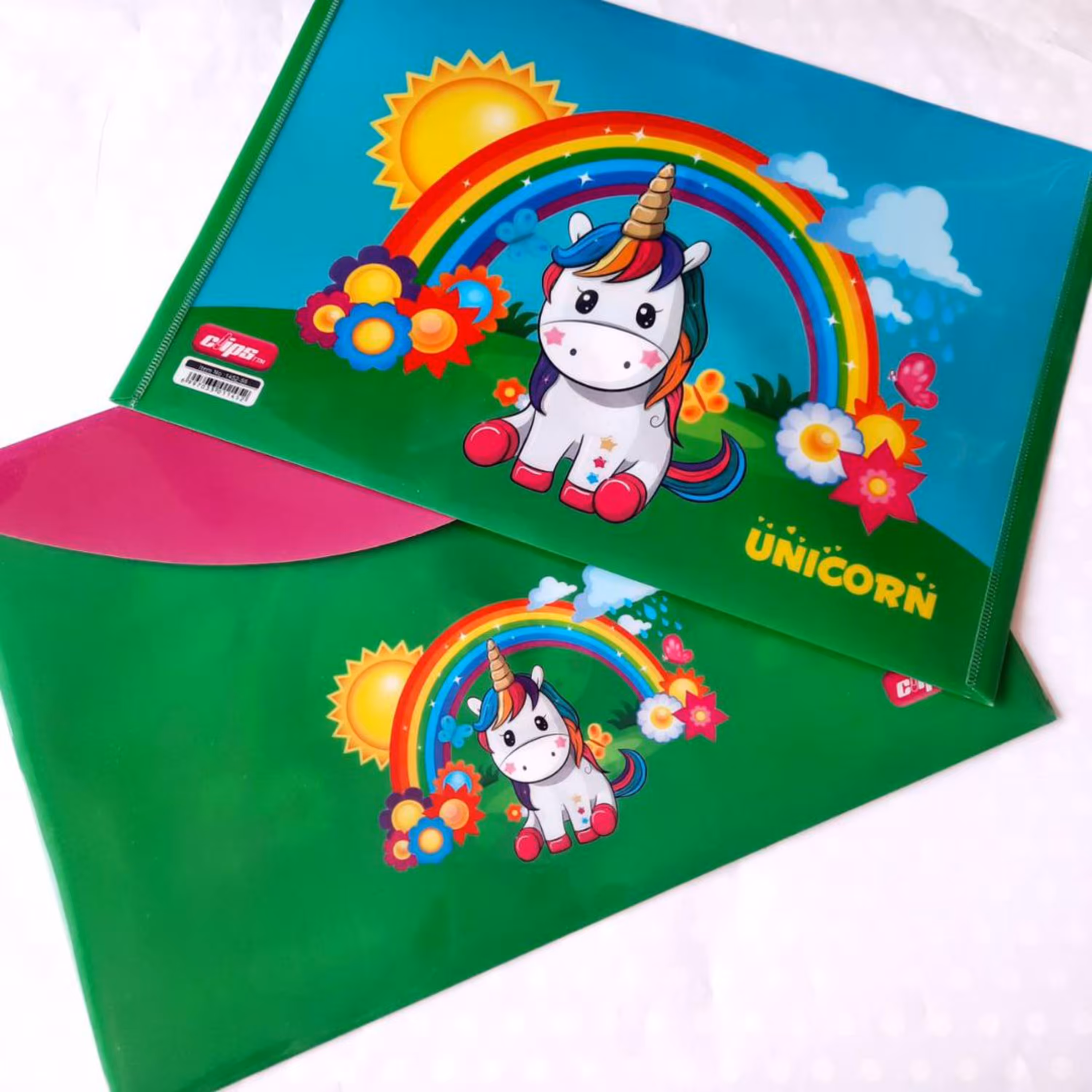 پوشه دکمه دار سایز A4 طلق ضخیم 