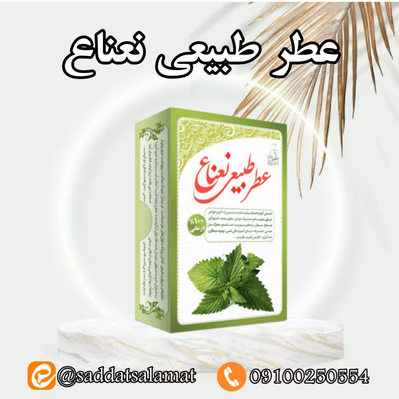عطر طبیعی نعنا
