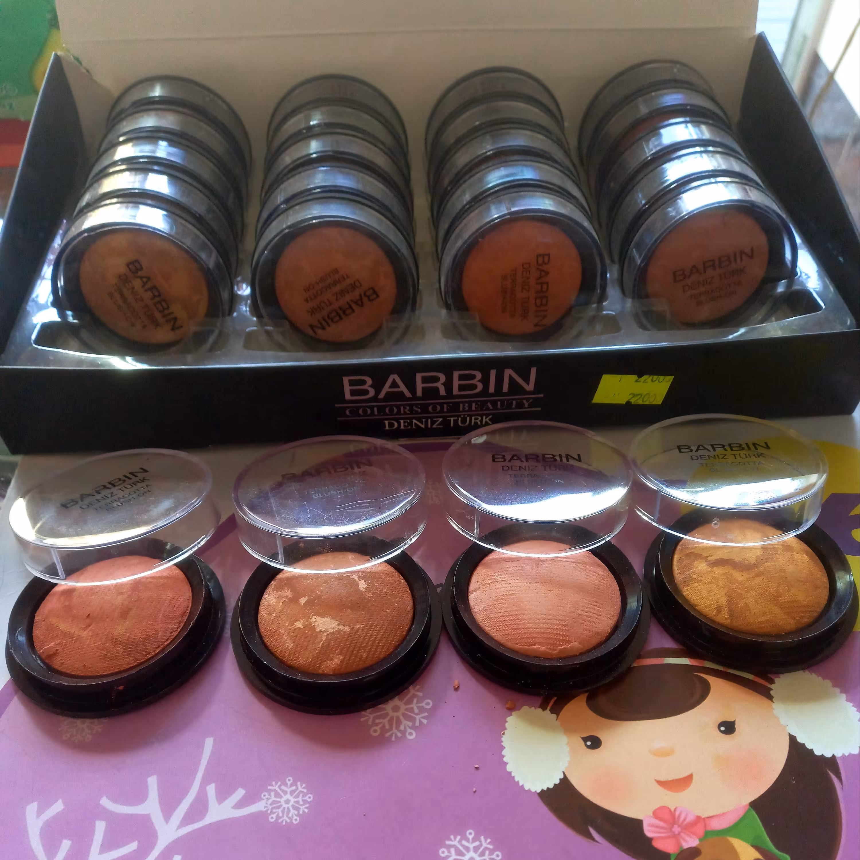 رژگونه باربین 6گرم نمره B8