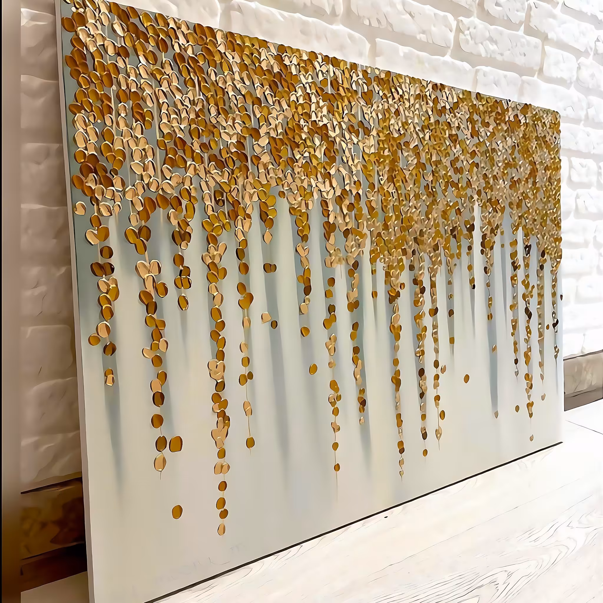 تابلو برجسته ورق طلا دکوری