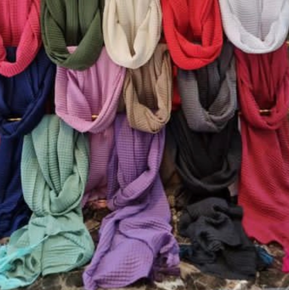شال پلیسه مربعی2