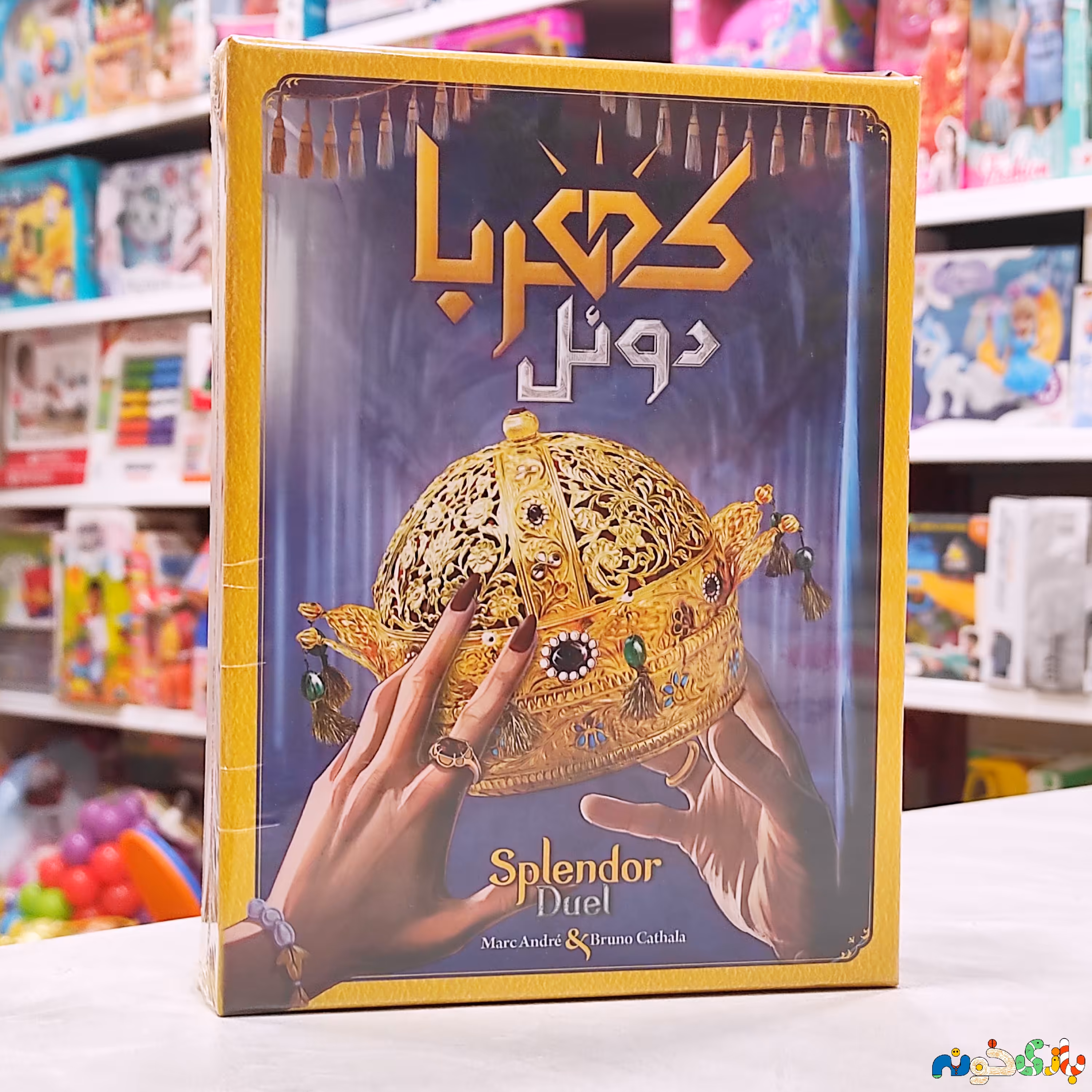 بازی کارتی کهربا دوئل برگرفته از بازی splendor Duelشرکت Mr Gamer