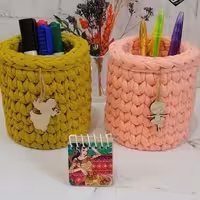 جا مدادی رومیزی تریکو کد 3