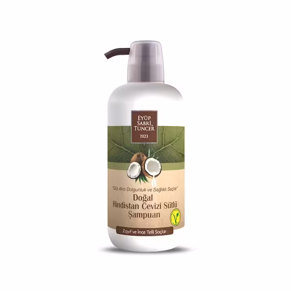 شامپو نارگیل ایوب صبری مخصوص موهای نازک و ضعیف 600 میل