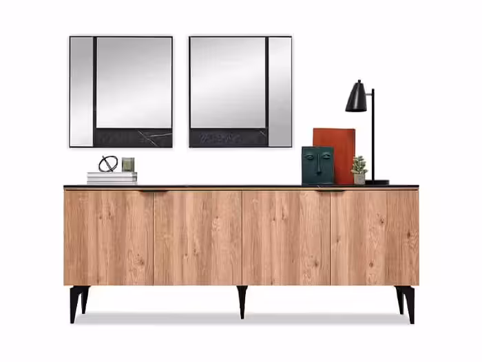 خرید آینه کنسول بانوس | رویال مبل