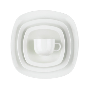 سرویس چینی 98 پارچه کامل سفید