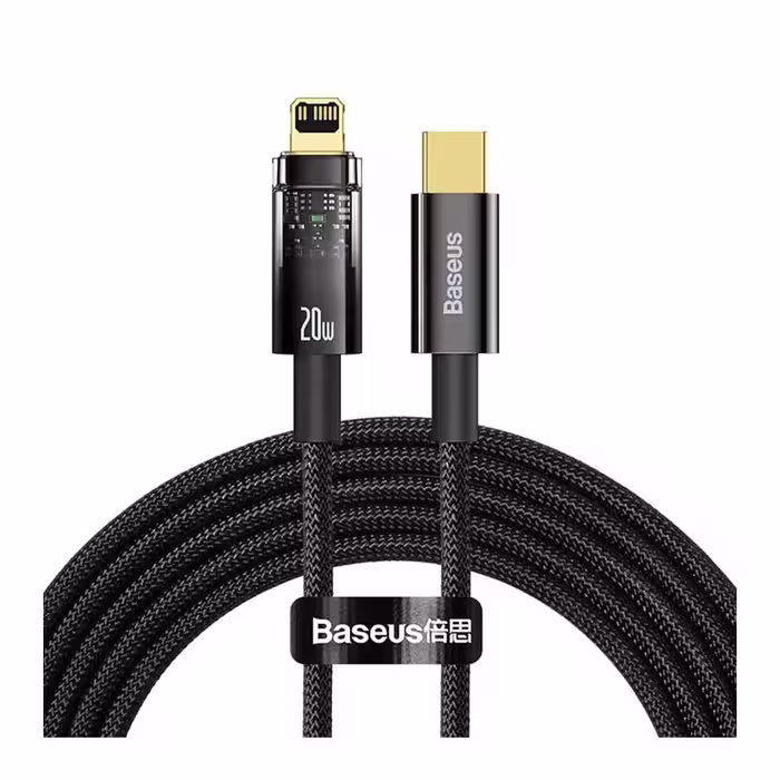 قیمت و خرید کابل تبدیل 1 متری USB-C به لایتنینگ بیسوس مدل CATS000001 | یاس ارتباط