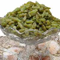 کشمش سبز طبیعی آفتابی ایرانی تازه و اعلا  وزن 250 گرم