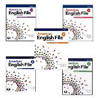 کتاب American English File Third Edition اثر جمعی از نویسندگان انتشارات آریونا 5 جلدی