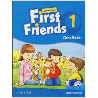 First Friends 1 (2nd) SB+WB+Maths book+CD فرست فرندز قطع رحلی