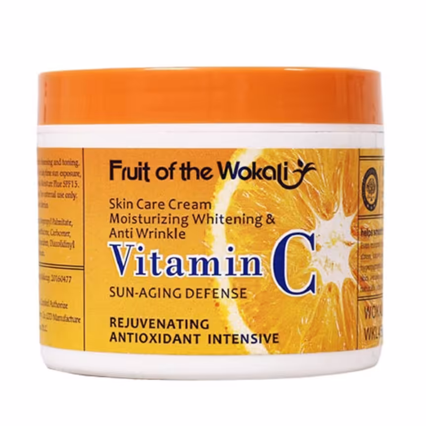 کرم آبرسان و مرطوب کننده ویتامین سی وکالی 115 میل wokali