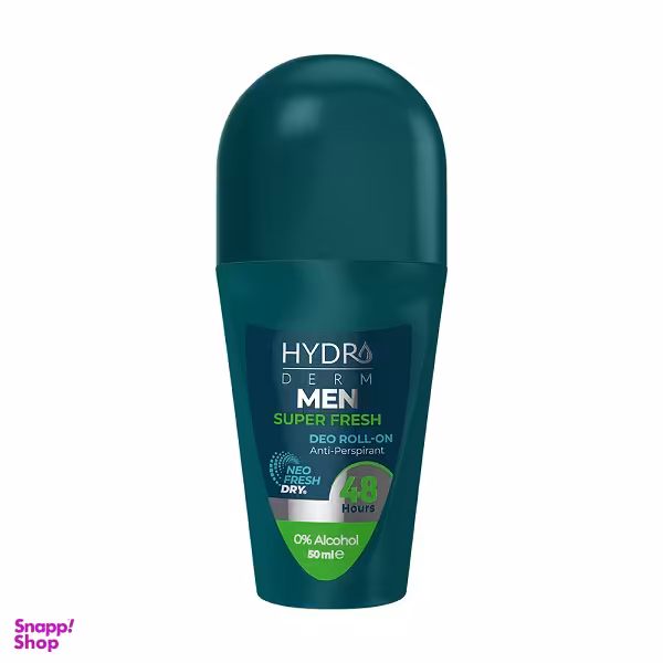 رول ضد تعریق مردانه هیدرودرم مدل Super Fresh حجم 50 میلی لیتر