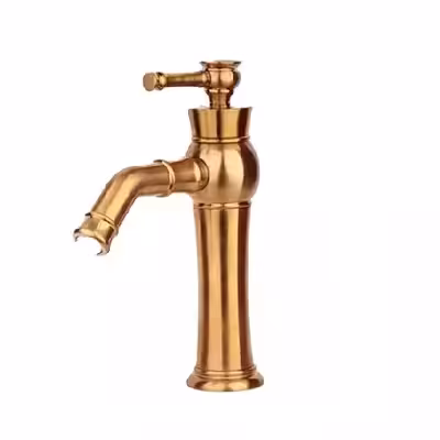 شیر روشویی راسان مدل الیزه رزگلد