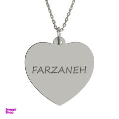 گردنبند نقره زنانه طرح فرزانه کد 01