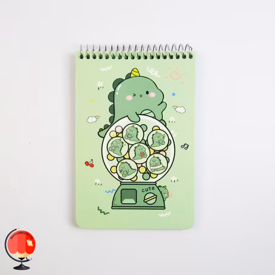 دفترچه یادداشت فانتزی 80 برگ سویل طرح دایناسور