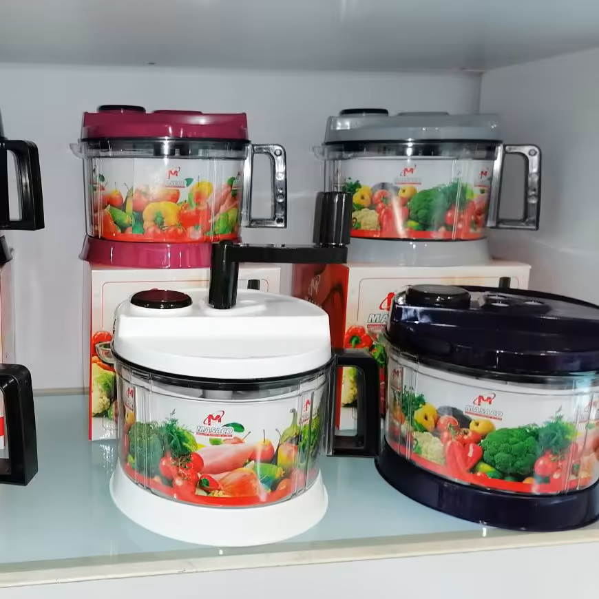 سبزی خرد کن دستی سایز بزرگ 
چهار حالته
در چهار رنگ مختلف جهت خرد کردن انواع سبزیجات در کمترن زمان لازم با قیمت مناسب