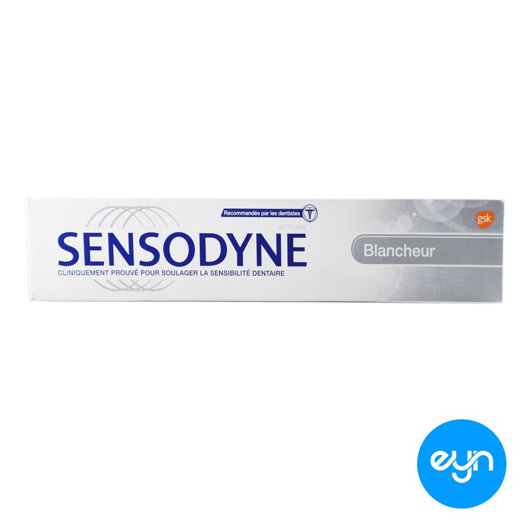 خمیر دندان سنسوداین مدل بالانچور Sensodyne blancheur حجم 75 میل اروپایی
