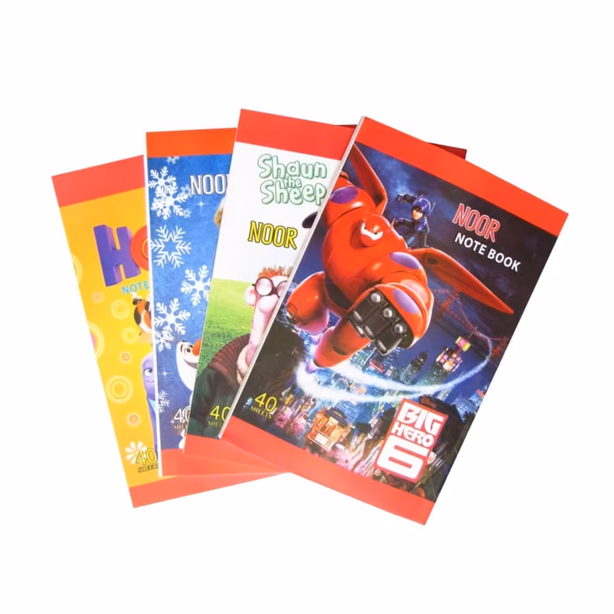 دفتر 40 برگ منگنه ای نقاشی بسته 24 جلدی