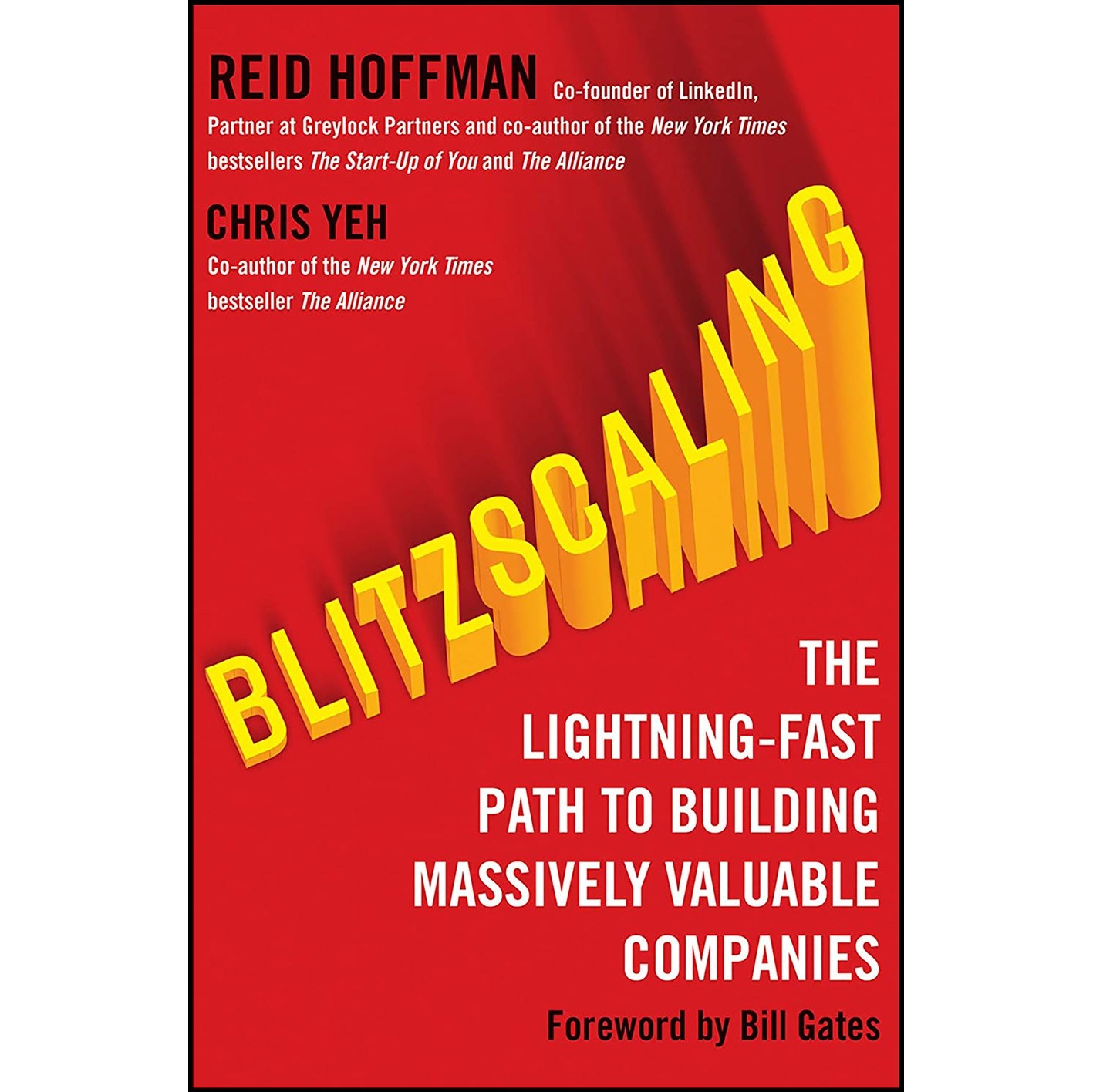 کتاب زبان اصلی Blitzscaling اثر Reid Hoffman and Chris Yeh