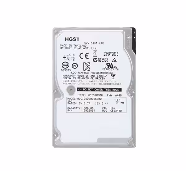 هارد سرور HGST SAS 900GB 10K 6G
