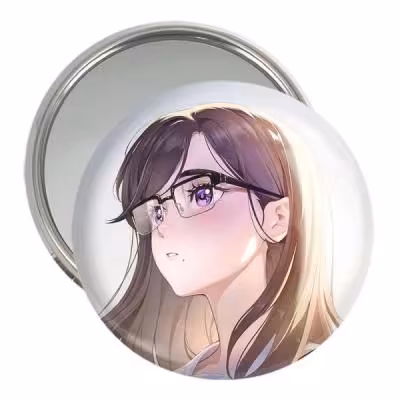 آینه جیبی خندالو مدل هیزورو انیمه سامر تایم رندرینگ SUMMER TIME RENDERING کد 22282